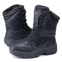 Neue warme Plüsch Schneeschuhe High Top Herren stiefel Winter Plus Size Wanderschuhe Outdoor Anti-Rutsch-Stiefeletten Herren Winter Turnschuhe