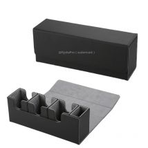 4-in-1-Kartendeckbox mit Würfeltablett, Kartendecketui für mehr als 270 Karten, starker Magnet, Karten-Organizer für Yugioh TCG-Sportkarten