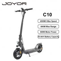 JOYOR C10 Pieghevole Per Adulti Scooter Elettrico E-Scooter 45 KM/H Monopattino Elettrico 500W Skateboard 48V 10.4Ah Cavalletto 10 "Pneumatico