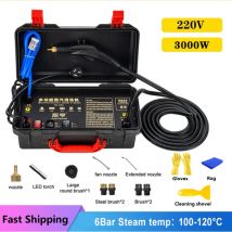 110/220 V 3000 W Hochtemperatur-Dampfreiniger Englisch Panel Alkalische Desinfektionsreiniger Für Klimaanlage Küchenhaube Auto
