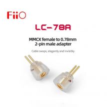 FiiO LC-78A MMCX hembra a 0,78 mm 2 pines macho adaptador de auriculares para FD11 FH11 FH3