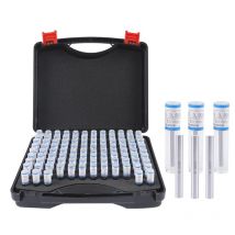 1 ~ 2 ~ 3 ~ 4 ~ 5 0.3-1MM 1-10MM Calibro perno in acciaio di precisione passo 0,01mm Calibro a spina liscia Set di calibro per fori Strumento di misurazione pin