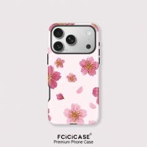 Fcicicase For Magsafe Magnetic Phone Case For iPhone 17 Air 16 Pro Max 15 14 Plus 13 12 11 Shockproof Flower Pattern Cover
