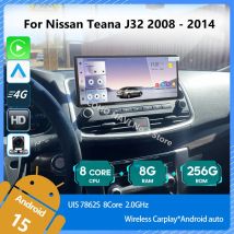 Für nissan teana j32 1920-720 7862*256 auflösung uis s octa-core 8 gb auto navigation carplay autoradio multimedia