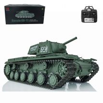 2,4 G Heng Long RC Panzer im Maßstab 1:16, 7,0 Kunststoff Ver Sowjetisches KV-1 RTR Modell 3878 Autos Modell TH17461