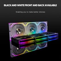 Wentylatory Jungle Leopard Interstellar V2RS 120mm ARGB Modularne Bezprzewodowe Łączone Nieskończone Lustro