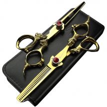 5,5/6/7/8/9 Zoll Friseur Friseurschere professionelle Friseurschere 440C Haarschnitt Salon Schneideschere Set Ausdünnung