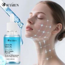 SUYARUN Kupferpeptidserum mit Niacinamid und Hyaluronsäure – Anti-Aging, straffende und reparierende Gesichtsessenz für strahlende Haut.