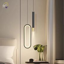 Lampade a sospensione a LED nordiche Lampade a sospensione Illuminazione interna Comodino domestico Soggiorno Tavoli da pranzo Lampada a sospensione decorazione cucina
