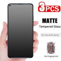3PCS Matte Gehärtetes Glas für Xiaomi Mi 14T 13T 12T 11T Pro Screen Protector für Xiaomi Mi 11 Lite 10T 9T Pro Anti-Fingerprint