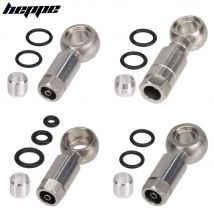 HEPPE Fahrrad hydraulische Bremse Banjo Fitting Edelstahl Schlauch Fitting Olive Connector für BH90 SLX/XT/XTR MT4/5/6/7/8 Bremse