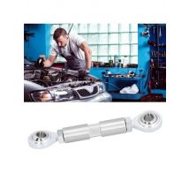 Adjuster Tensioner Rod,Short Water Pump Alternator Tension Rod 2 1/2in to8 1/2in Alternator Bracket for SBC BBC 350 454 Vehicles