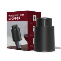 Weinstopfen Vakuum behält die Frische Champagner Stopper Rotwein Stopper Edelstahl Weinflaschenverschluss auslaufsichere Abdichtung.
