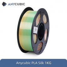 ANYCUBIC PLA Rainbow Silk Filament 1.75mm 3D Printer Printing Filament Christmas Toys 3D Printing Material For FDM 3D Printer