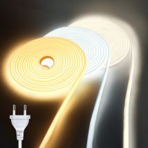 Küche Licht led Streifen COB Unter Schrank Lichter 20m 15m 10m 5m 3m 2m EU Stecker 220V UNS Stecker 110V Schrank Lampe Wohnkultur