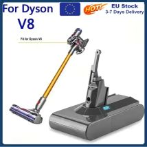 Per Dyson 12800mAh/9800mAh/12800mAh V8 21.6 Volt batteria al litio Aspirapolvere Batteria ricaricabile per utensili elettrici