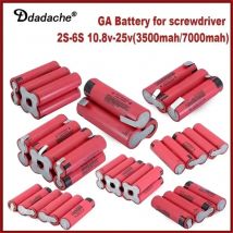 Originalbatterie18650GA 3S1P-5S2P 3500-7000 mAh hohe Kapazität anpassbar für Schraubendreher-Schweißbatterien18650Lithiumbatterie