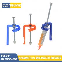 Pasta saldante Booster Maschera per saldatura UV Inchiostro Olio per saldatura Spingitore per strumenti di riparazione della scheda madre Flusso Estrusore Strumento di propulsione di saldatura