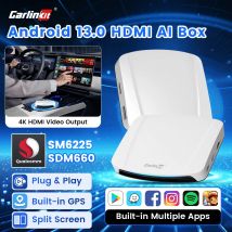 2026 CarlinKit uscita Video HDMI Android 13 CarPlay AI Box SM6225 8-Core Android Auto Wireless CarPlay schermo diviso Smart TV Box