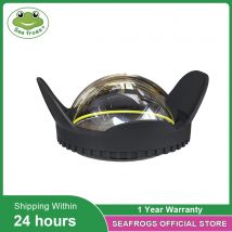 Seafrogs 67mm interfejs gwintowany Port kopułkowy wodoodporny szerokokątny obiektyw kopułkowy do obudowy telefonu SF-PH-02 Olympus TG4/5/6 Case