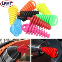 Tappo di scarico moto Powermotor, protezione tubo di scarico fuoristrada impermeabile universale