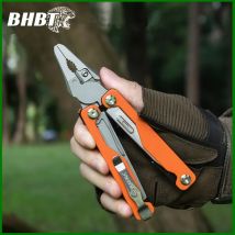 BHBT Klappbare Multitool-Zange, multifunktionales Kombinationswerkzeug, Zange, Klappschere, EDC, Outdoor-Ausrüstung, Schweizer