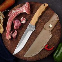 Utility Messer Schneiden Fisch Obst Knochen messer geschmiedete Klinge Metzger Messer Holzgriff Küchenmesser Koch Hackmesser Fleisch Gemüse