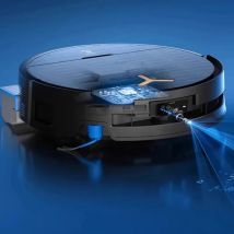 Ecovacs X9 pro Roboter-Staubsauger mit Trommel, aktive Bewässerung, Kehren, Staubsaugen und Ziehen, Funktionen für die Bodenreinigung