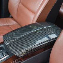 Für BMW X5 X6 X7 E70 E71 F15 F16 G05 G06 G07 ABS Carbon faser Auto styling Center Konsole Deckel Armlehne box Trim Schutzhülle