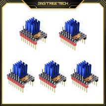 5PC BIGTREETECH TMC2209 V1.3 Driver motore passo-passo UART + 5pc Protector parti della stampante 3D TMC2208 Ramps 1.4 SKR V1.4 Turbo MKS Board