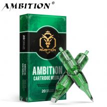 Ambition Forest-G Tattoo Cartridge 20pcs Round Liner Shader Magnum Tattoo Needle RL RM 0.25mm 0.3mm 0.35mm Tattoo Machine Supply