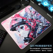 InsolitoWaySports Gioco Mouse Pad Data Cat GD2 GD3 Pro Hero 6 mm di spessore Lockrand Posizionamento accurato Lavabile Superficie fine