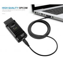 V1.99 OPcom PIC18F458 FTDI V2014 OBD2 narzędzie diagnostyczne samochodu dla aktualizacji flash Opel OPCOM 200603 Kabel opcom 10-16Pin do opla