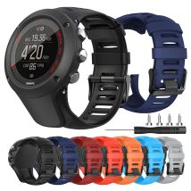 Silikonowy pasek do zegarka SUUNTO Ambit 1/Ambit 2/Ambit 3, zamienny pasek do zegarka Suunto AMBIT 1/2/2S/2R/3P/3S/3R