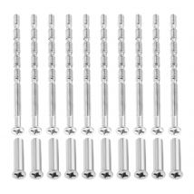 10 Set Maniglia Della Porta Leva Bullone Connettore di Fissaggio Slot di Taglio Cerniera Vite Set per Fissaggio Serratura Della Porta Viti M3x60 + Manicotto M3x16mm