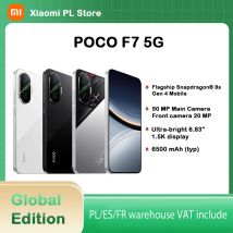 【Estreno mondiale】POCO F7 5G Versione globale Snapdragon ®   8s Gen 4 NFC 6.83 Display AMOLED 1.5K Fotocamera 50MP OIS 6500mAh Smartphone
