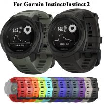 Pasek do inteligentnego zegarka Garmin Instinct 2 pasek do zegarka 22mm silikonowa opaska na nadgarstek do bransoletki Instinct 1/Esports/Solar Band