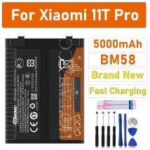 2026 Jahre EOBATACC Neue 100 % Originalbatterie BM58 für Xiaomi 11T Pro Batterien + kostenlose Werkzeuge