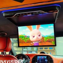 19-calowy monitor sufitowy z Androidem 13 do Mercedesa Benz Vito, uniwersalny ekran dotykowy, samochodowy odtwarzacz multimedialny z WIFI, USB i HDMI