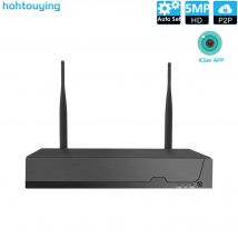 Registratore NVR wireless Icsee 8CH H.265 HD 5MP 4K per sistema di telecamere CCTV WIFI ICSEE XMEYE Supporto telecamera ONVIF