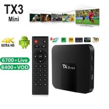 Original Tanix TX3 mini Android 11.0 Allwinner H313 S 2G 16G 2,4G WiFi 4K TX3 TV Box Smart H. 265 1G 8G Pk TX6 TV BOX