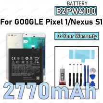 100% New Zero Cycle B2PW4100 Battery For GOOGLE Pixel 1/Nexua S1 Phone Replacement Bateria +Free Tools