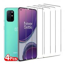 4 Stück gehärtetes Glas für Oneplus 8T 9 9R 9RT 10T 5G Displayschutzfolie für Oneplus Ace Pro Nord CE 2 Lite 2T N10 N20 SE N100 N200