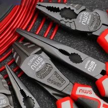 WOZOBUY Wire Pliers，Sharp Large Opening Diagonal Pliers Needle Nose Pliers，for Cutting，Twisting and Clamping MetalWires