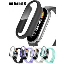 Fall für Xiaomi Mi Band 8 Abdeckung stoß feste Voll harte Displays chutz folie gehärtetes Glas für Xiaomi Mi Band8 Miband 8 Zubehör