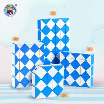 Magic Snake Toy 24/36/48/72-Segment Twist Snake Transformable Puzzle Kreative Formen Kinder Frühes Lernspielzeug