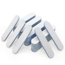 100Pcs Mini Nail Files For Manicure 3.54 Inches Length Straight Sanding File Buffer Nail Stylist Supplies Nail Accessories Tools