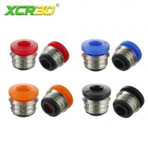 XCR3D 4/8 stücke 3D Drucker Teile Pneumatische Armaturen Anschlüsse 2*4 PTFE Rohr Bowden Schnell Stecker 1,75mm Filament Hotend Extruder Kit
