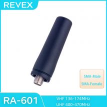 REVEX-RA-601 de Radio bidireccional, banda Dual, VHF, UHF, para Baofeng, Antena Walkie Talkie, BF-V6, BF-V8, Kenwood, BF-320, HYT, Wouxu