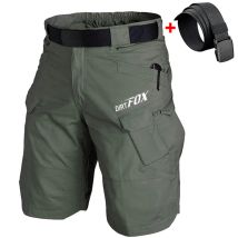 DIRTFOX Mountainbike Downhill Shorts Enduro Road Fahrrad Racing Taktik Cargo Kurze Hosen Mit Gel Pads Culotes Ciclismo Hombre